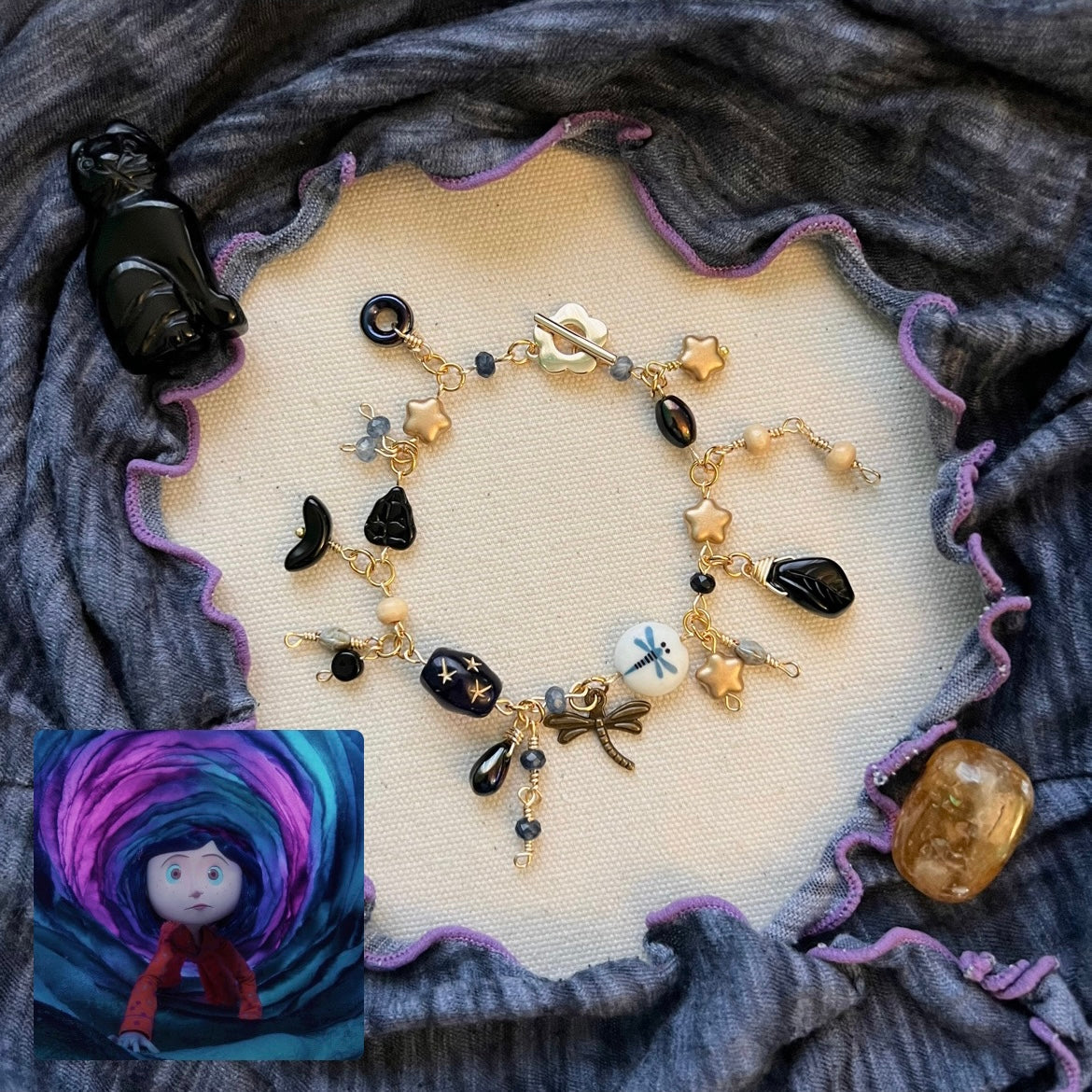 Coraline Charm Bracelet