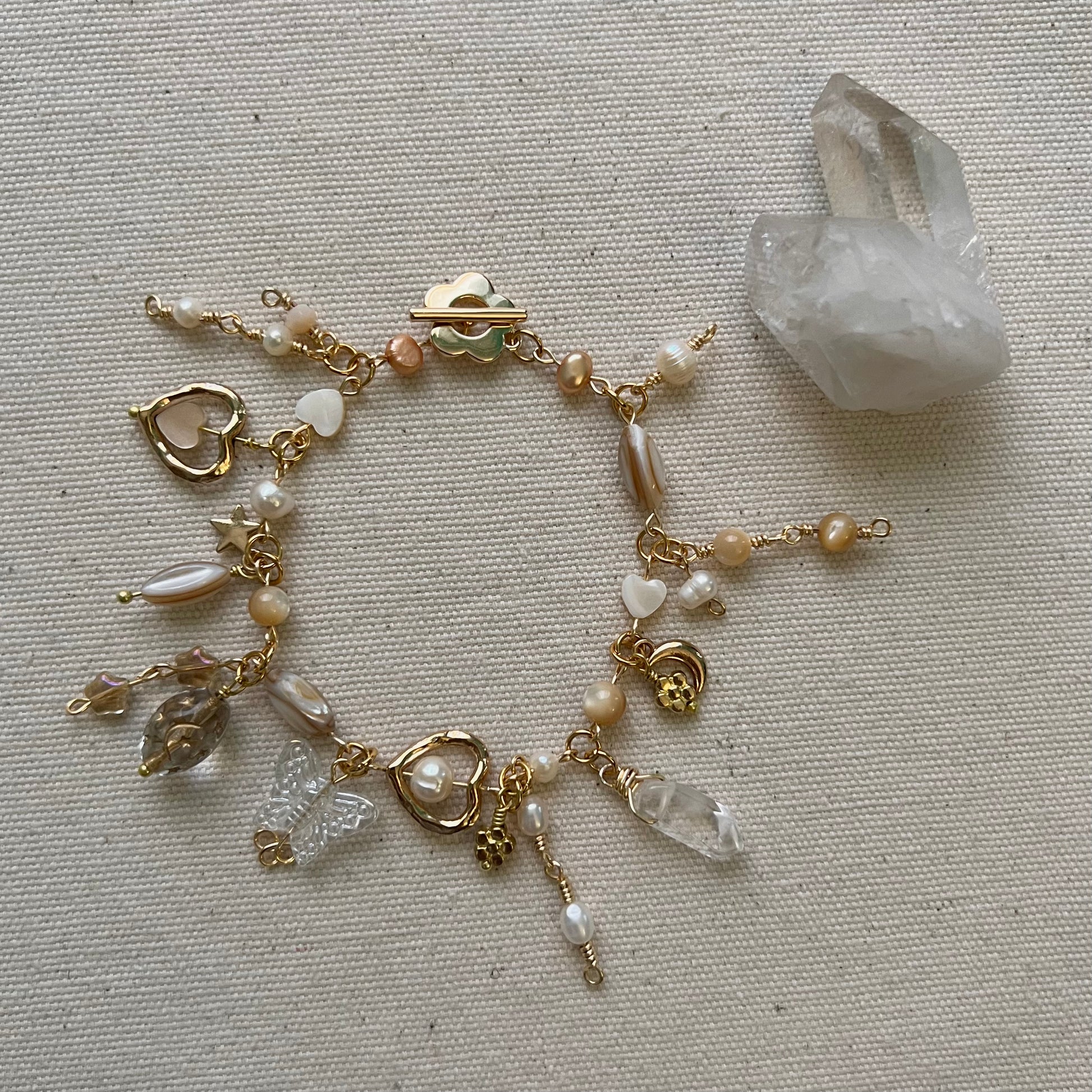 Daffodils Charm Bracelet