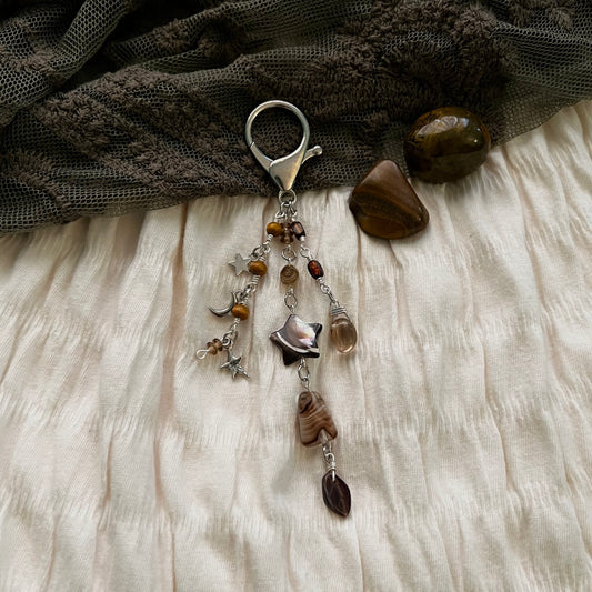 iced mocha keychain