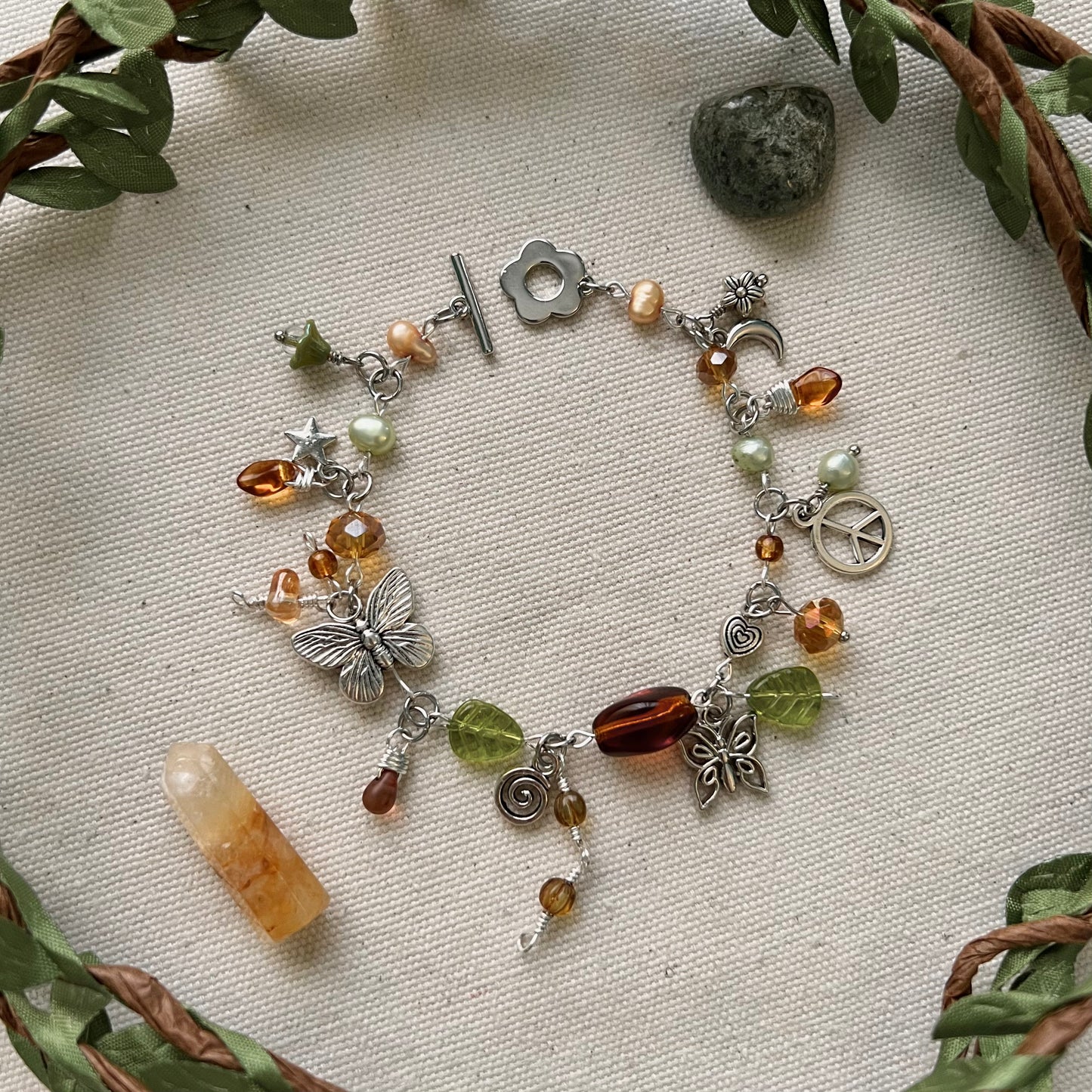 Meadow Charm Bracelet