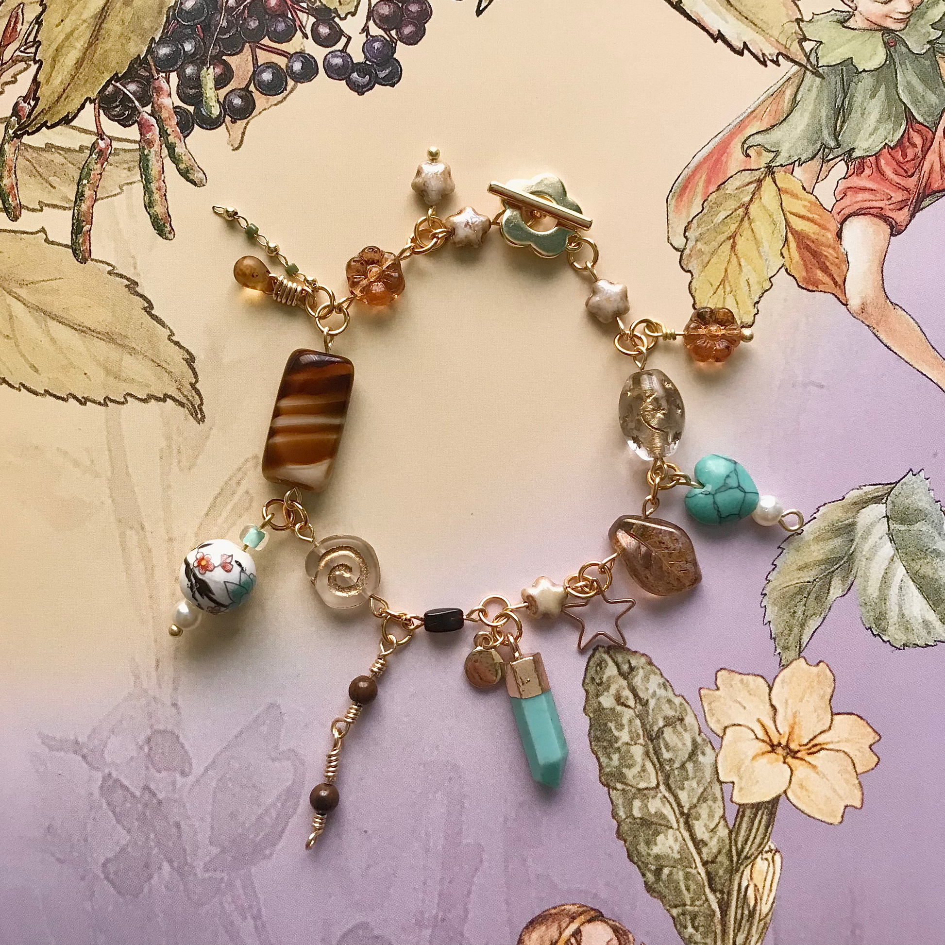 Cottage Charm Bracelet