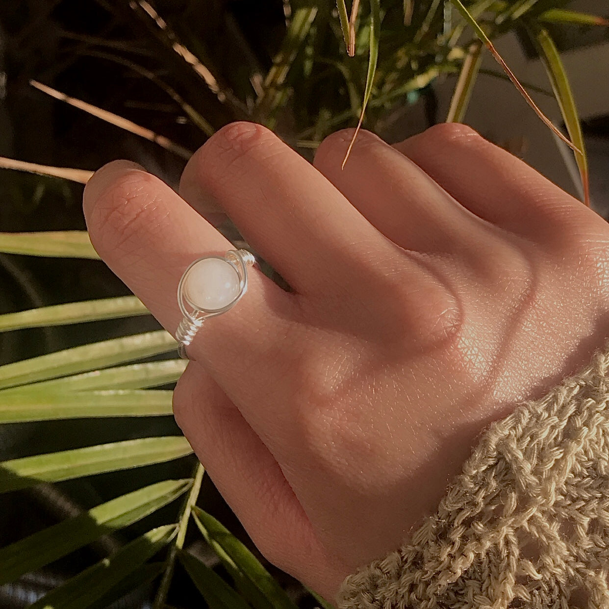 Moonstone Ring