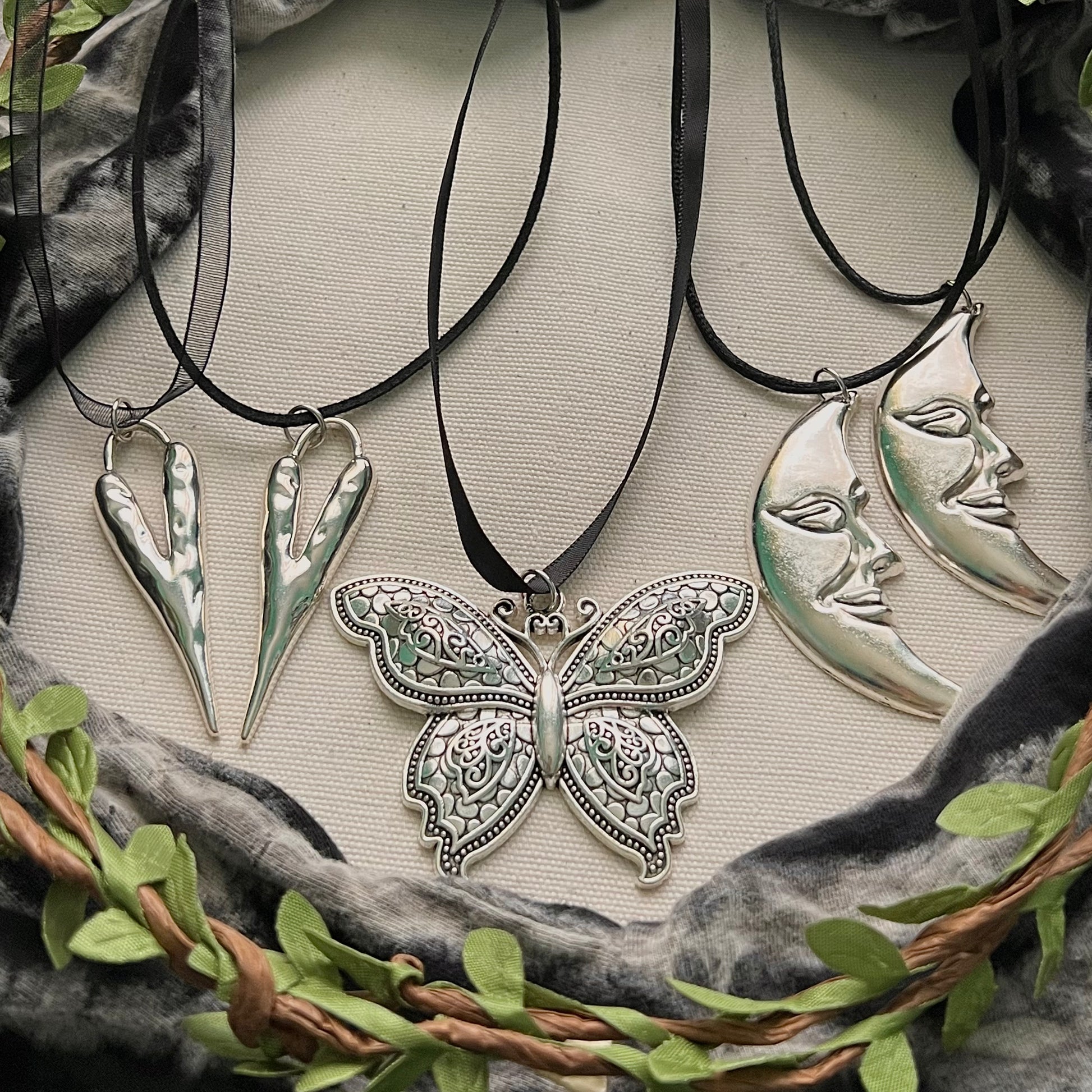 Silver Pendants & Cords Collection