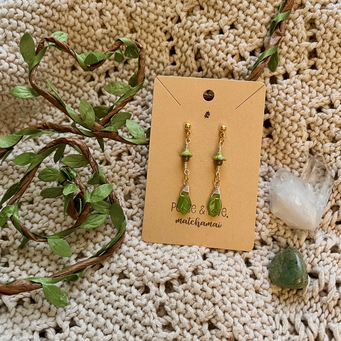 Sprouting Love Earrings