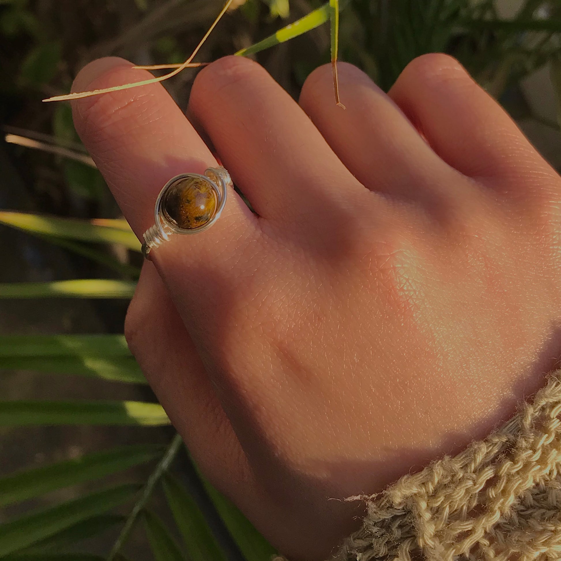 Tiger's Eye Ring